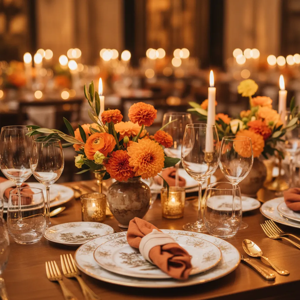 Elegante tafeldecoratie bij De Kade